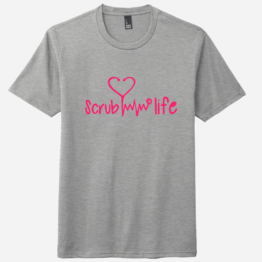 Scrub Life Stethoscope Heart