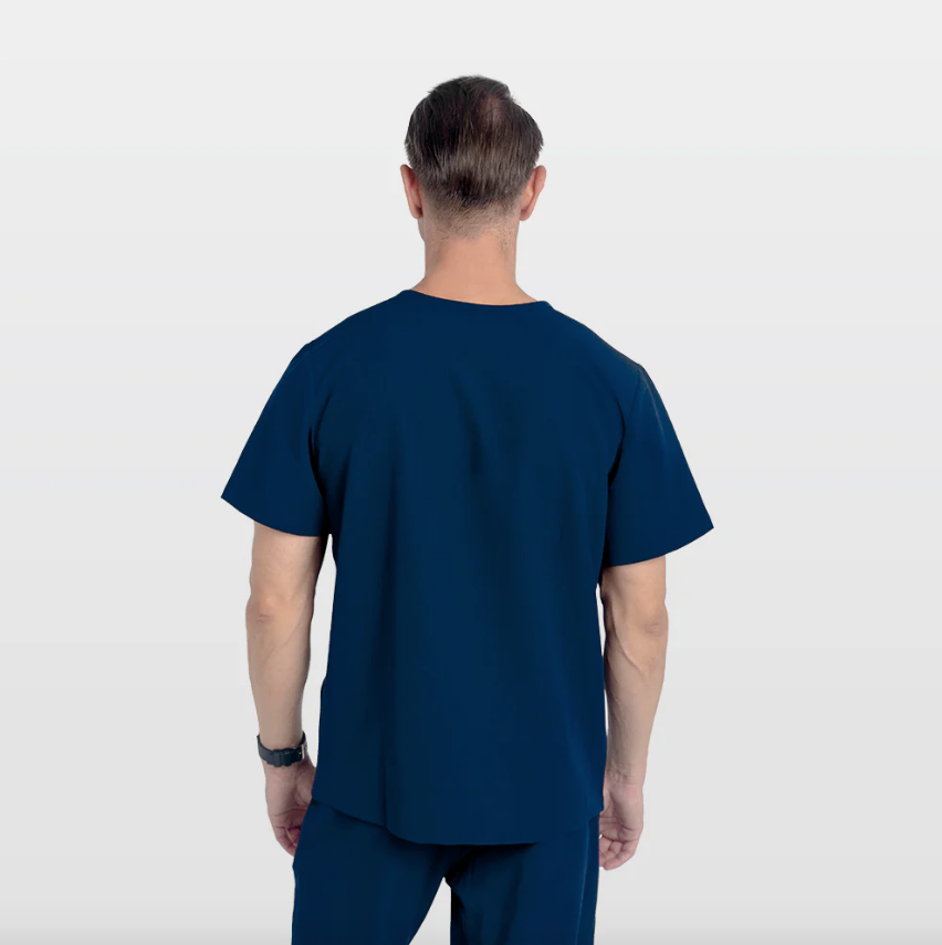 Apollo Men's Classic Scrub Top- Antimicrobial