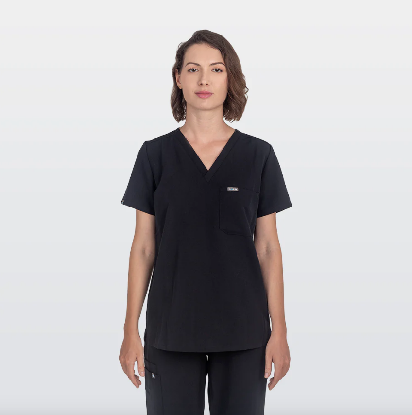 Iris Women's Classic Scrub Top- Antimicrobial