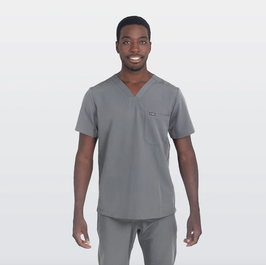 Apollo Men's Classic Scrub Top- Antimicrobial