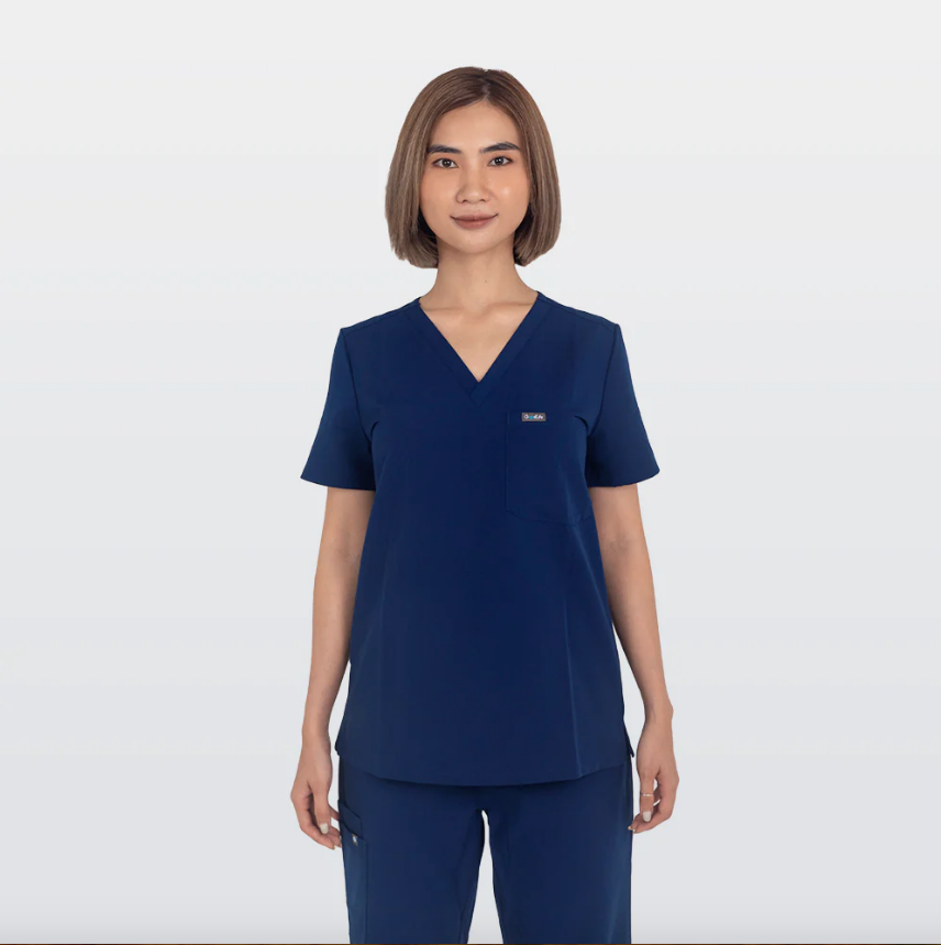 Iris Women's Classic Scrub Top- Antimicrobial