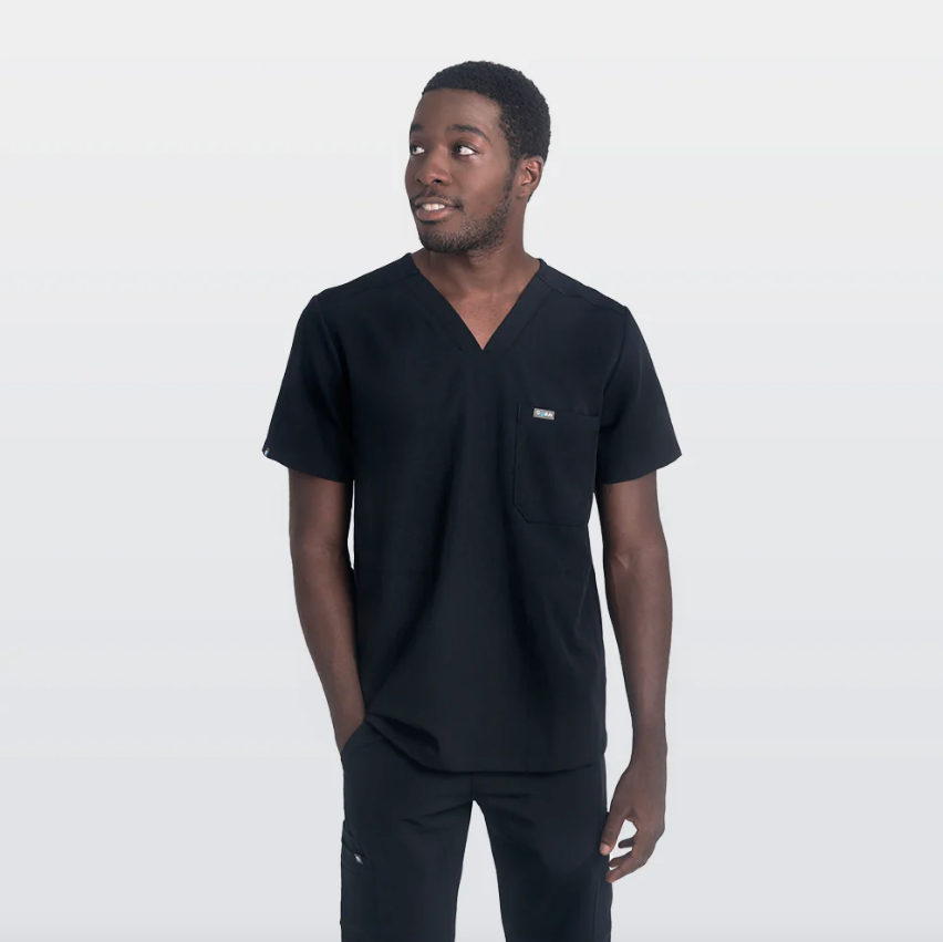 Apollo Men's Classic Scrub Top- Antimicrobial