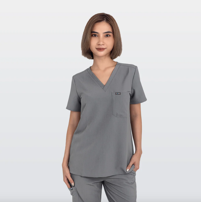 Iris Women's Classic Scrub Top- Antimicrobial